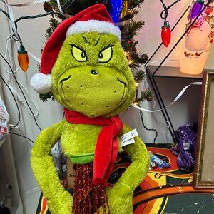 Tall Grinch Tree Topper For Trees over 7 Ft Tall  New